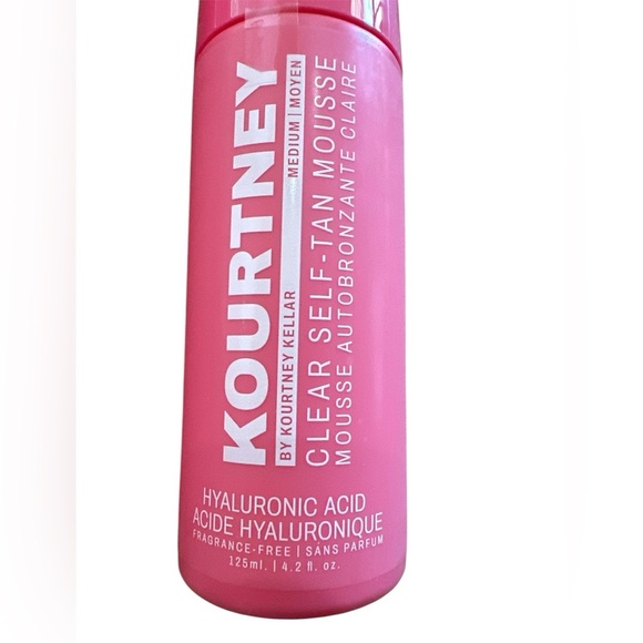 Kourtney Kellar Clear Self Tanning Mousse Medium NEW set of 2 - Picture 2 of 3